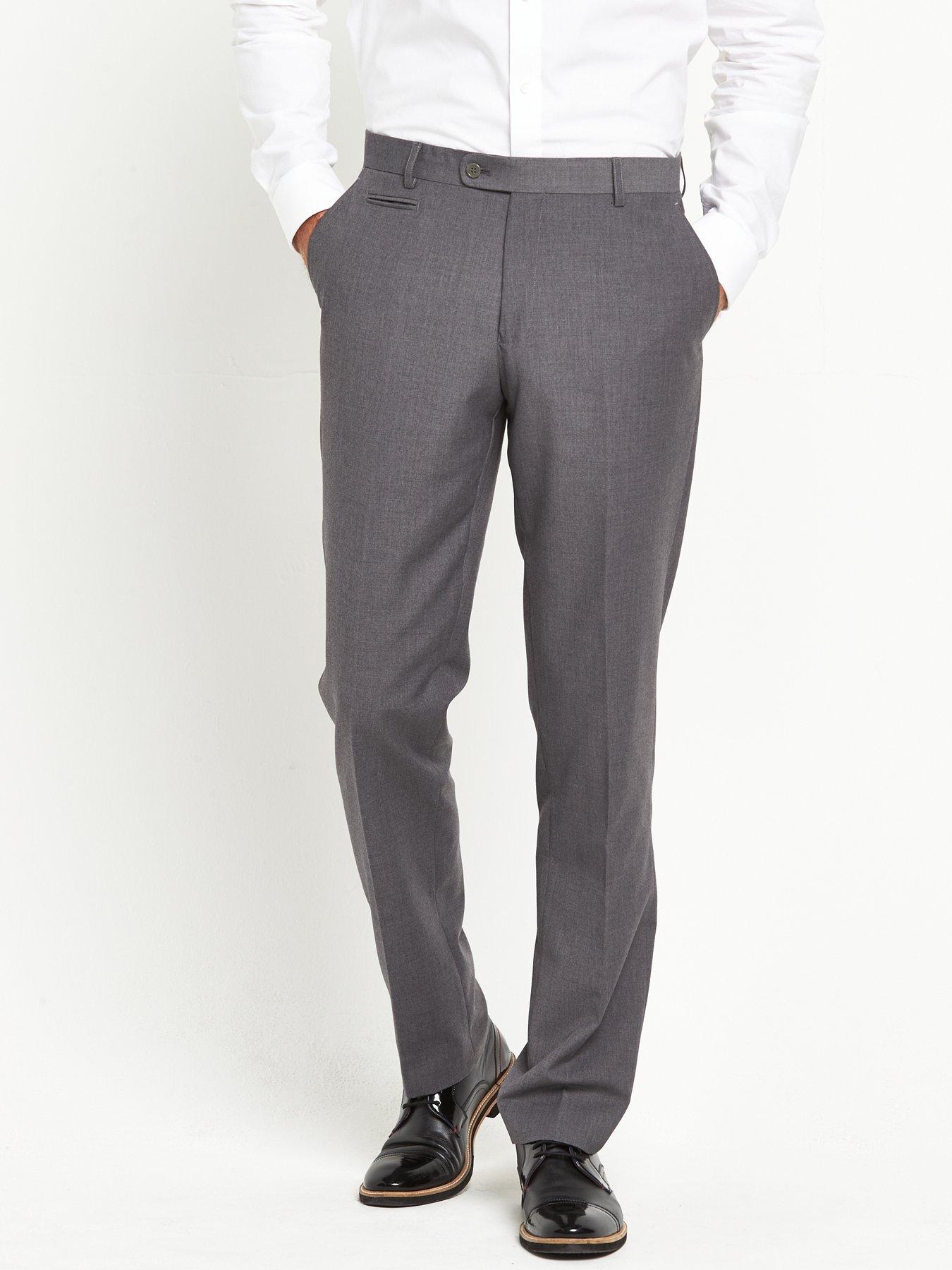 undefined Madrid Tailored Trousers - Grey