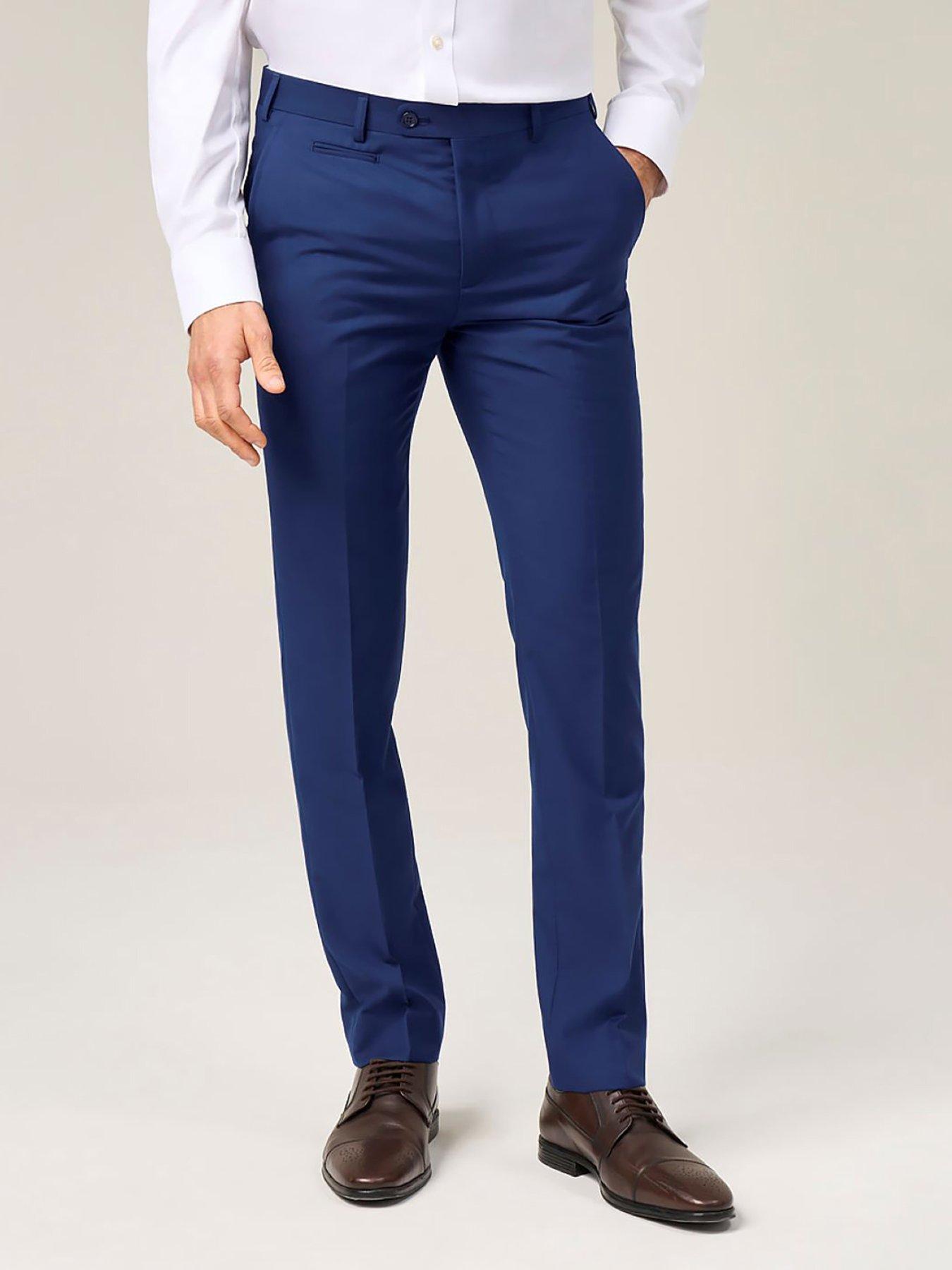 Image 1 of 4 of Skopes Kennedy Slim Trousers - Dark Blue