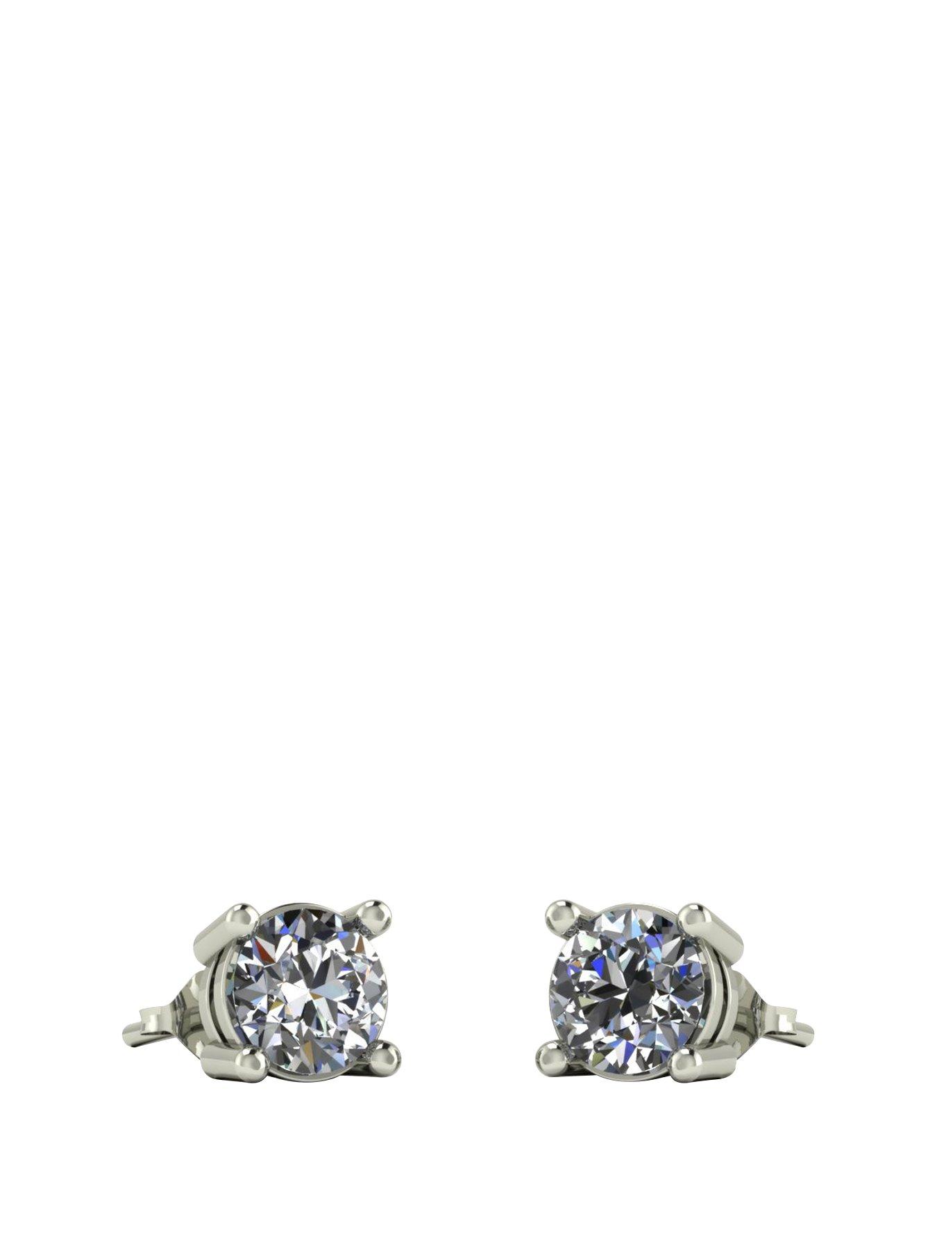moissanite-9ct-white-gold-1ctnbsptotalnbspequivalentnbsp5mm-earrings