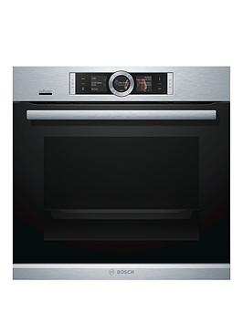 Bosch   Serie 8 Hbg6764S6B 60Cm Built-In Electric Single Oven - Stainless Steel