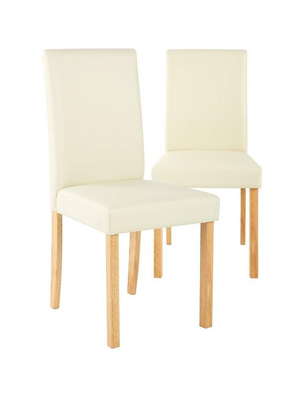 Lucca Faux Leather Dining Chairs, Cleaning Leather Dining Chairs