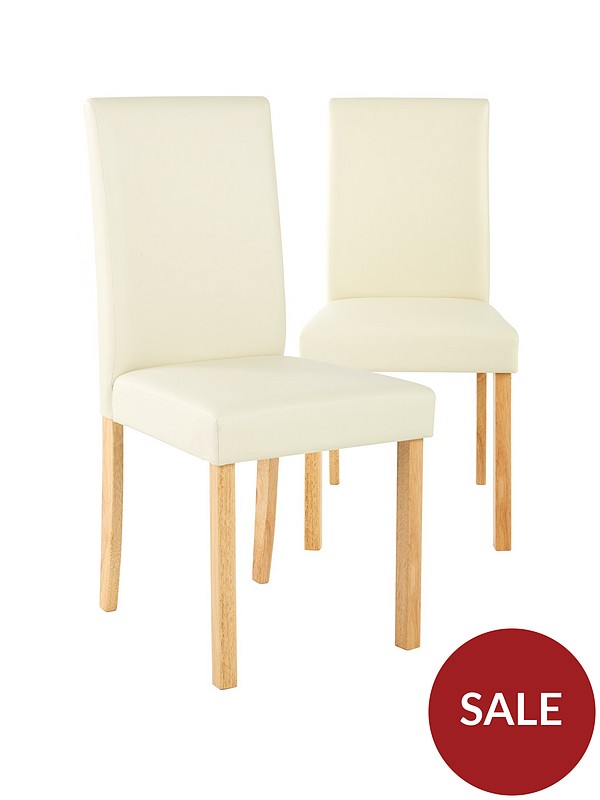 Of Lucca Faux Leather Dining Chairs, Cleaning White Leather Dining Chairs