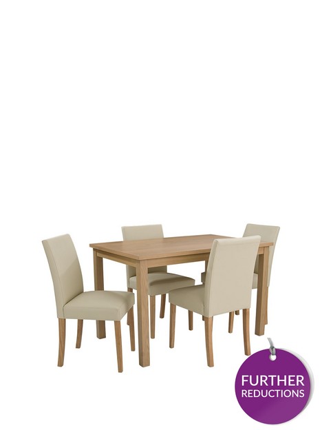very-home-home-essentials--nbspprimo-120-cm-dining-table-4-faux-leather-chairs