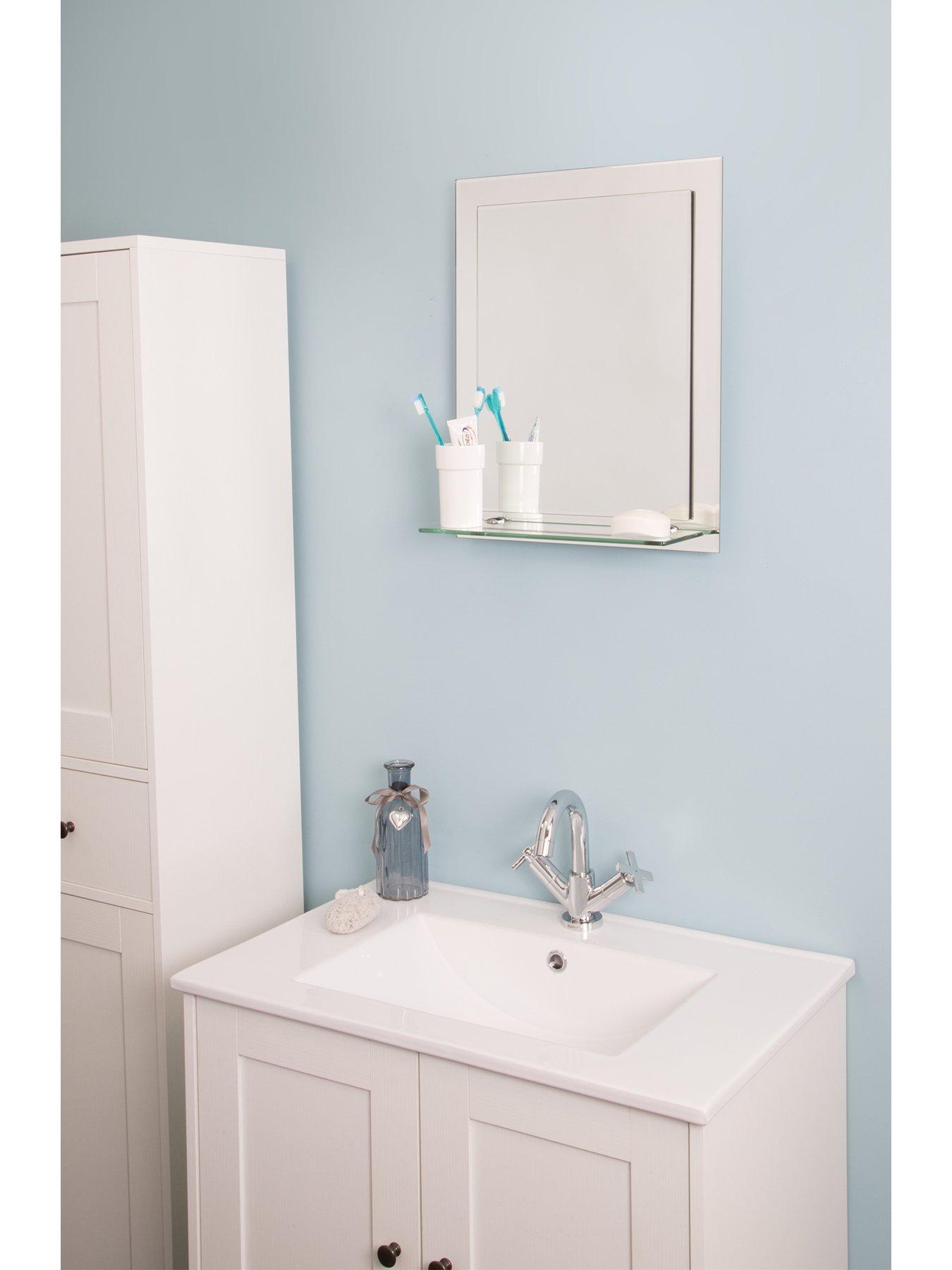 Thornton bathroom deals mirrored cabinet