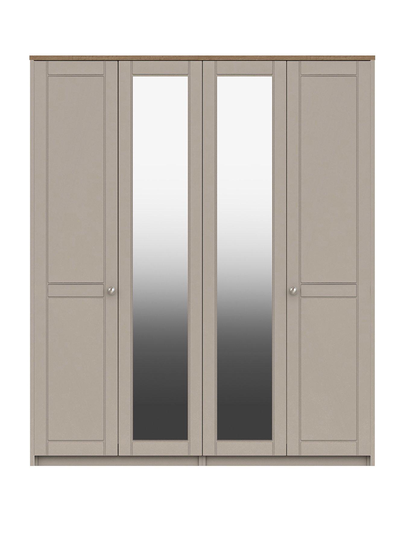 one-call-alderley-part-assembled-4-door-mirrored-wardrobe