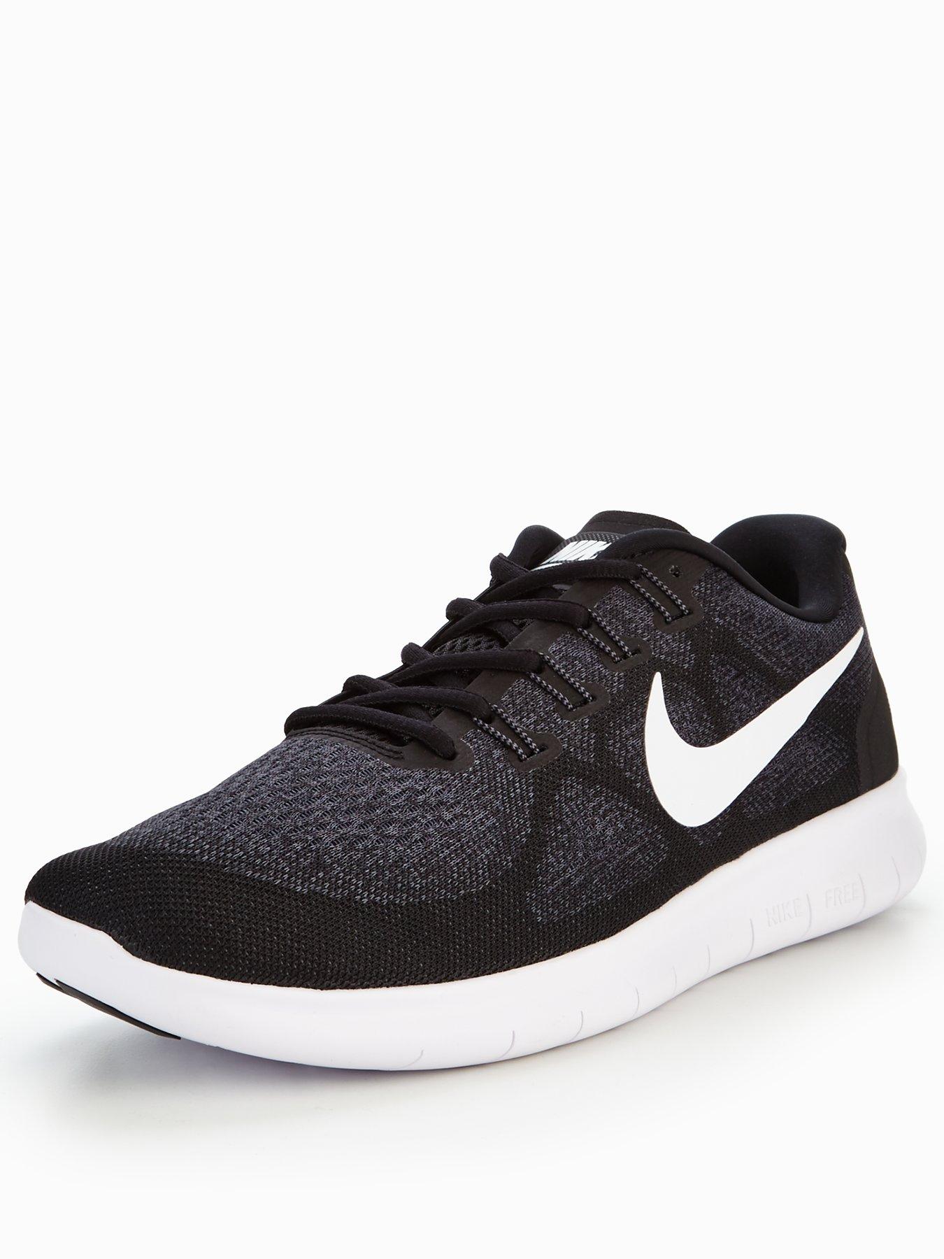 Nike Free RN 2 - Black/White | littlewoods.com