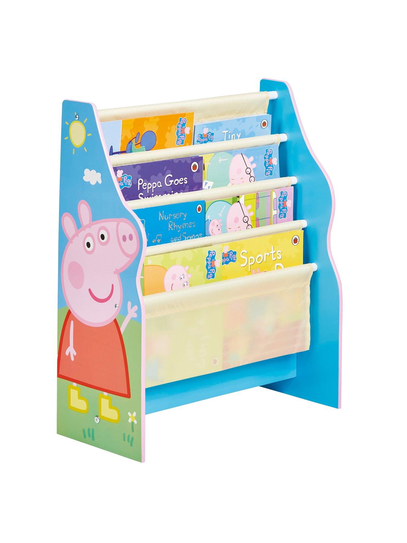 Peppa Pig Kids Sling Bookcase Littlewoods Com
