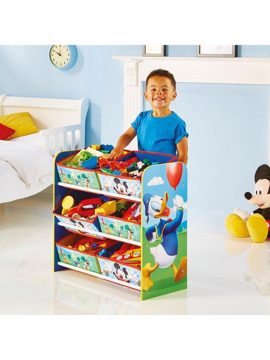 stillFront image of mickey-mouse-kids-toy-storage-unit