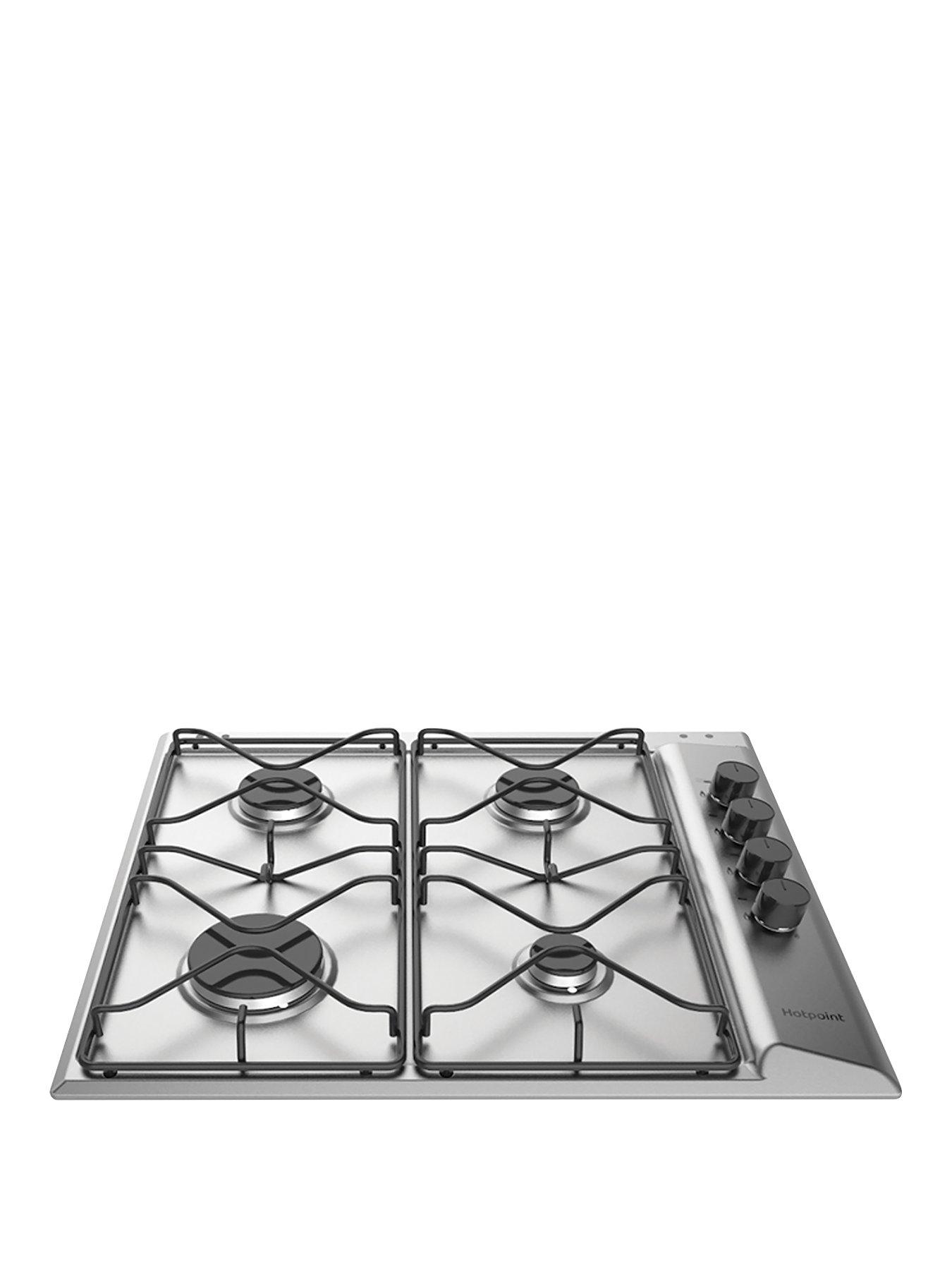 Hotpoint PAN642IXH 58cm Wide Built-in Hob with FSD - Stainless Steel
