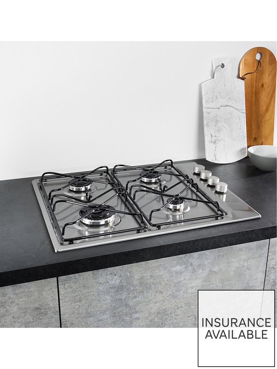 back image of hotpoint-pan642ixhnbsp58cm-wide-built-in-hob-with-fsdnbsp--stainless-steel