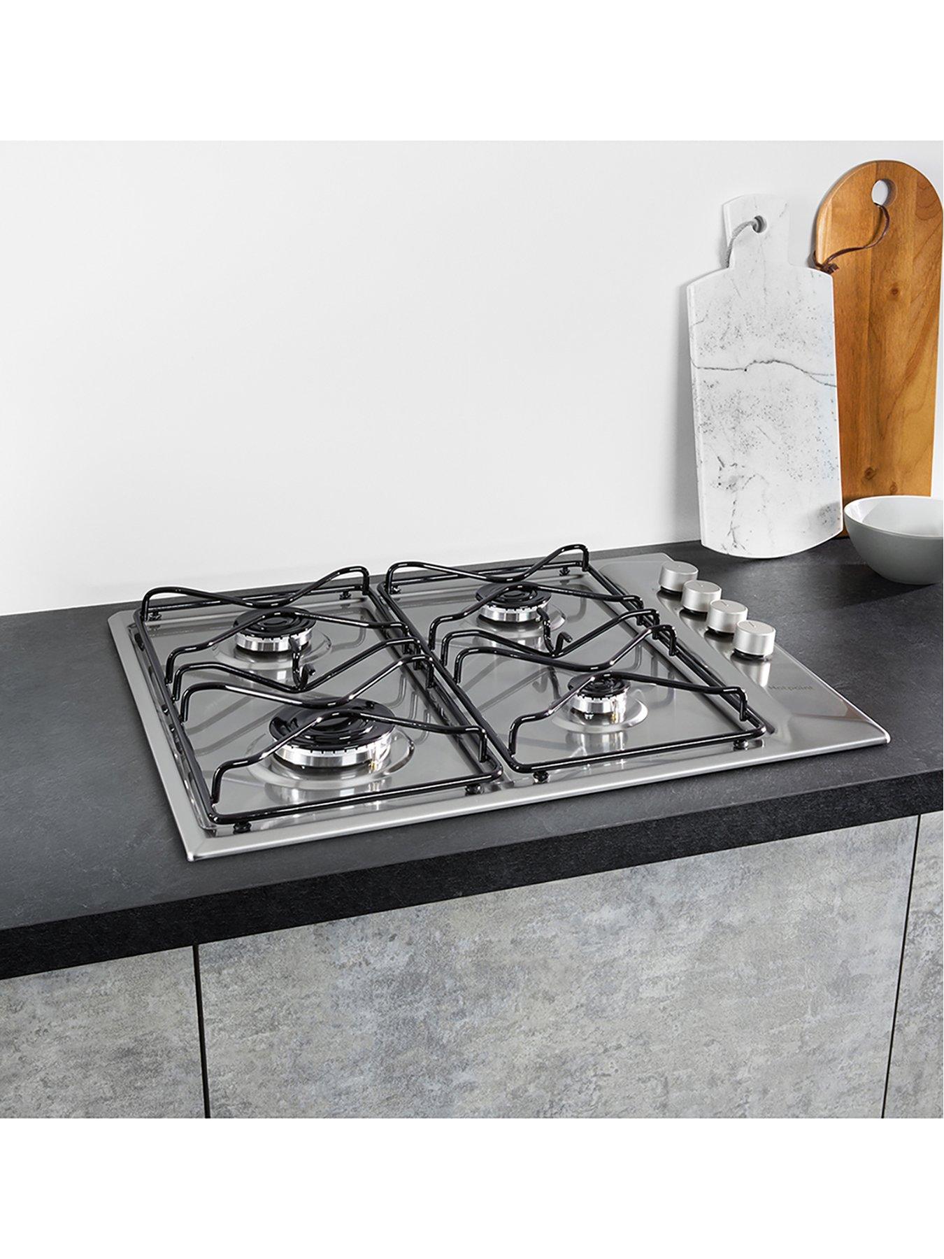 Image 2 of 6 of Hotpoint PAN642IXH&nbsp;58cm Wide Built-in Hob with FSD&nbsp;- Stainless Steel