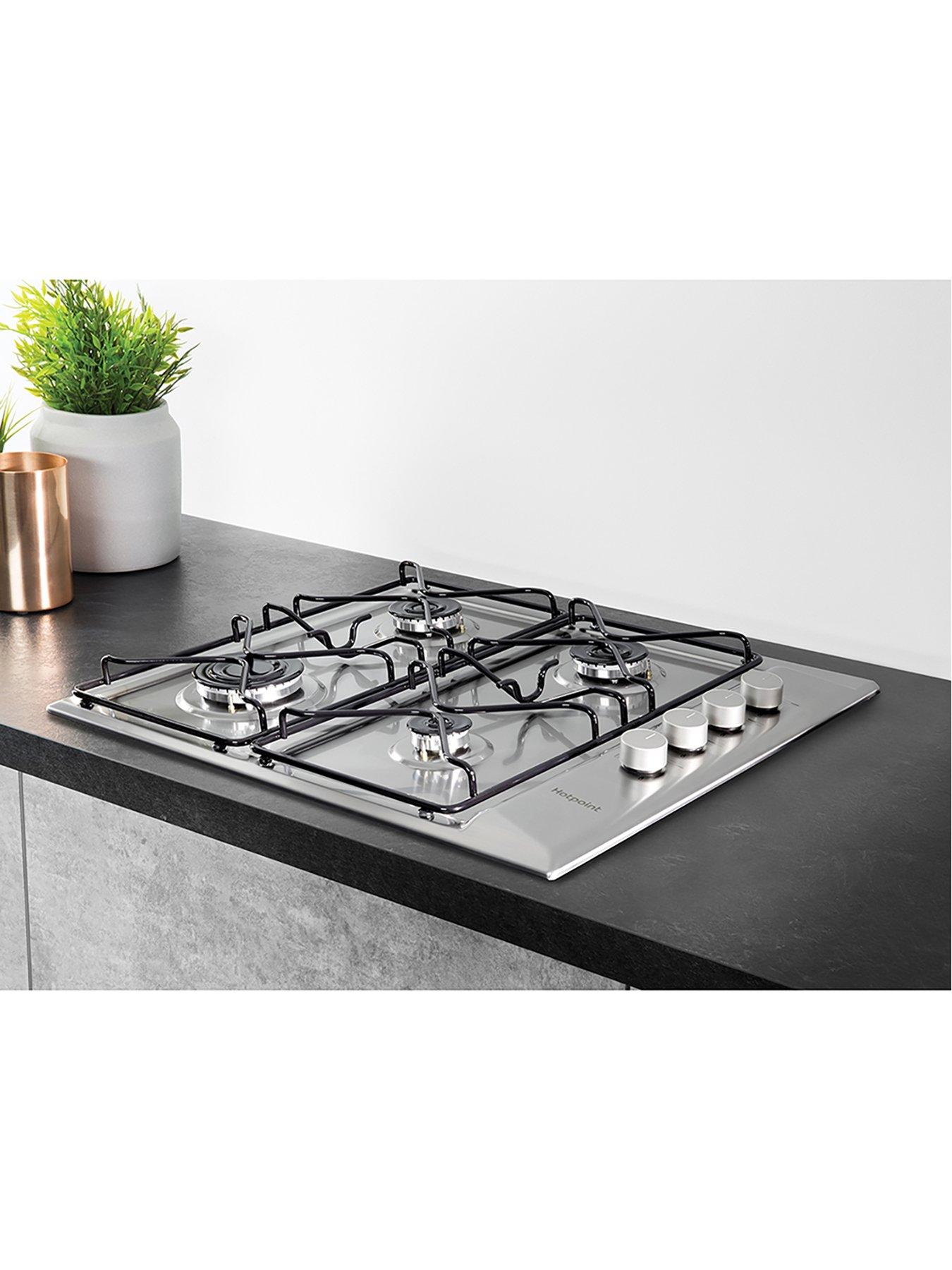 Image 3 of 6 of Hotpoint PAN642IXH&nbsp;58cm Wide Built-in Hob with FSD&nbsp;- Stainless Steel