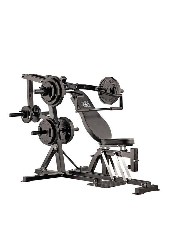 front image of marcy-pm4400-olympic-leverage-home-gym