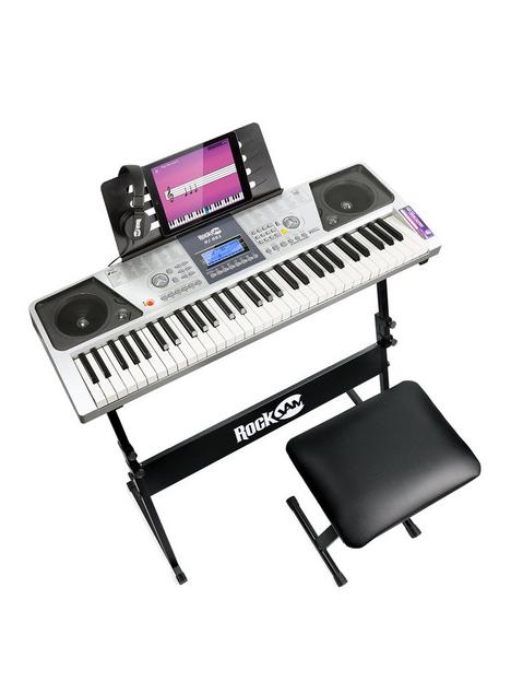 rockjam-rj661-sk-rockjam-61-key-keyboard-piano-kit-with-keyboard-stand-piano-stool-and-headphones