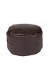  image of kaikoo-faux-leather-footstool