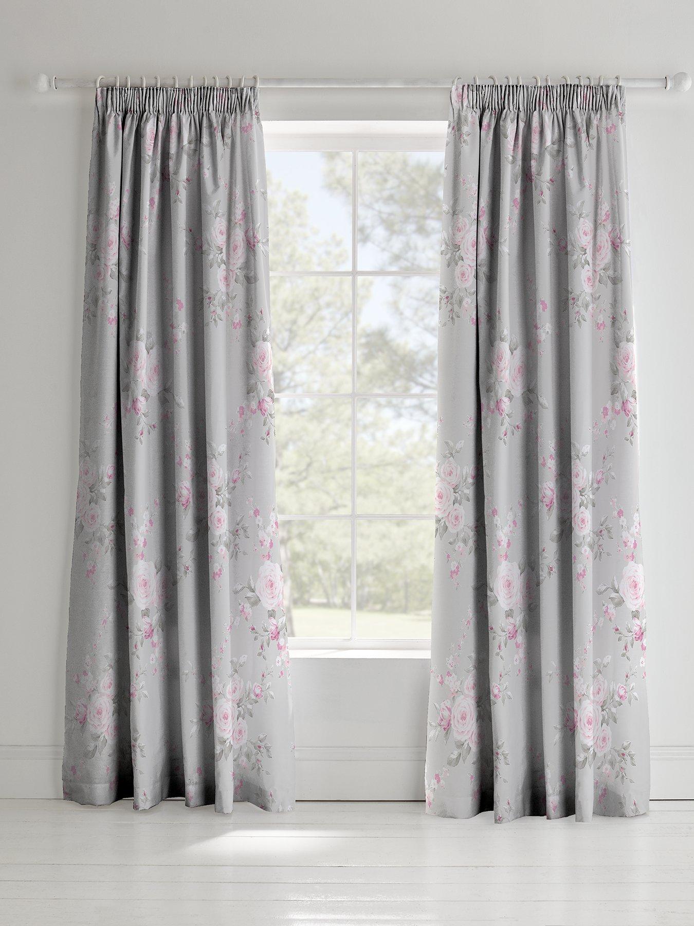 undefined Canterbury Lined Pencil Pleat Curtains