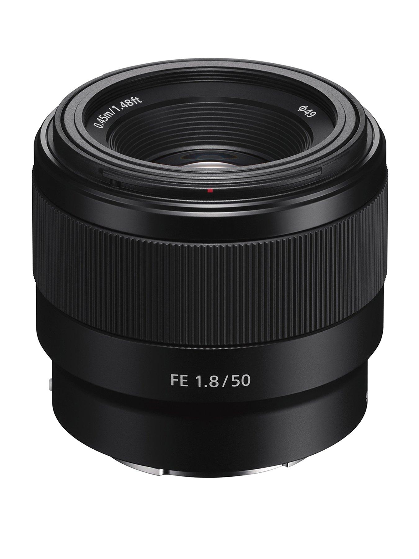 undefined SEL50F18F.SYX E Mount - 50 mm F1.8 Full Frame Prime Lens - Black