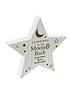  image of the-personalised-memento-company-personalised-moon-amp-back-wooden-star