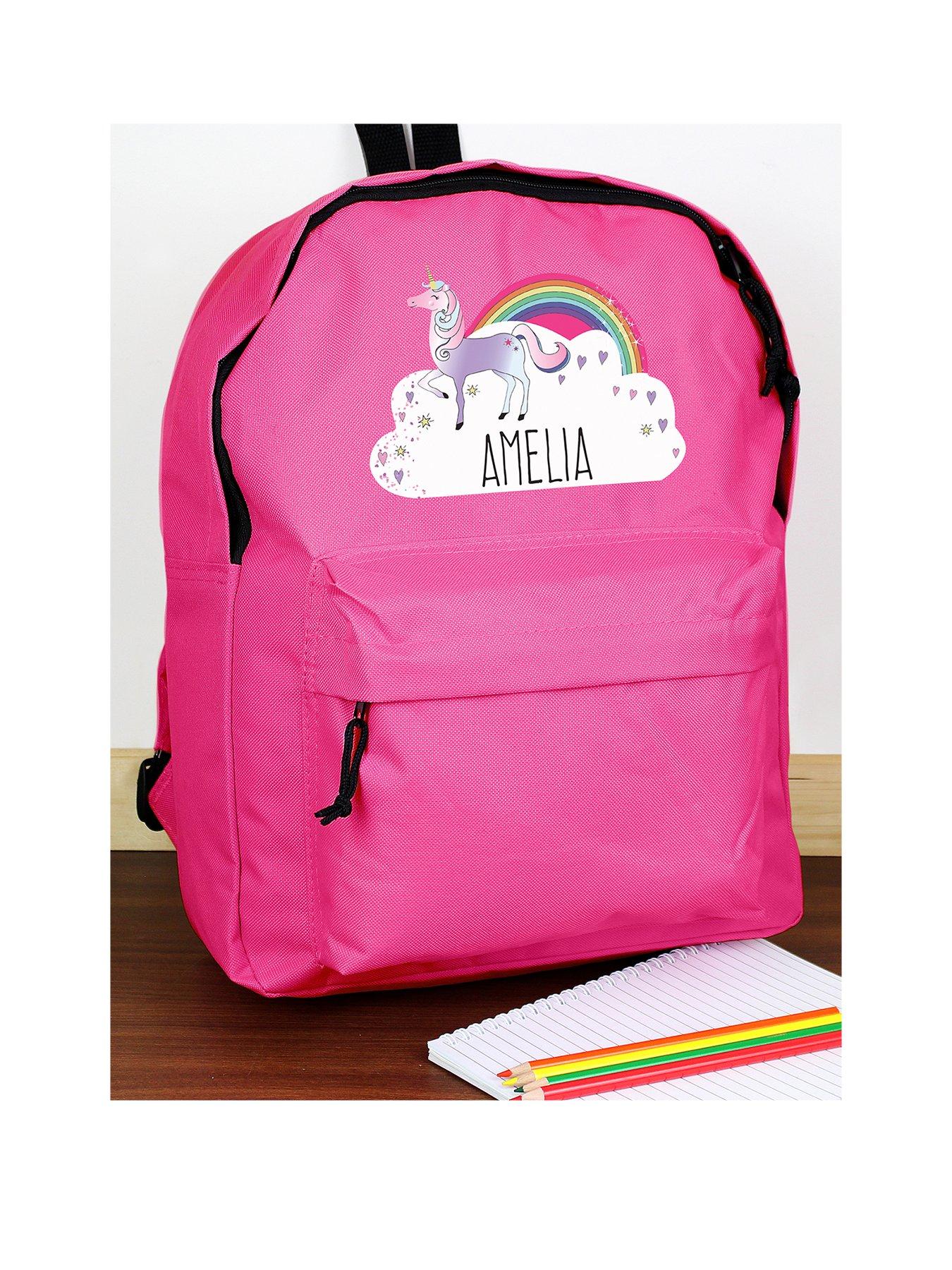 river island unicorn backpack