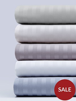 hotel-collection-luxury-300-thread-count-soft-touch-sateen-stripe-flat-sheet