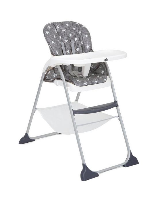 front image of joie-mimzy-snacker-highchair-ndash-twinkle-linen