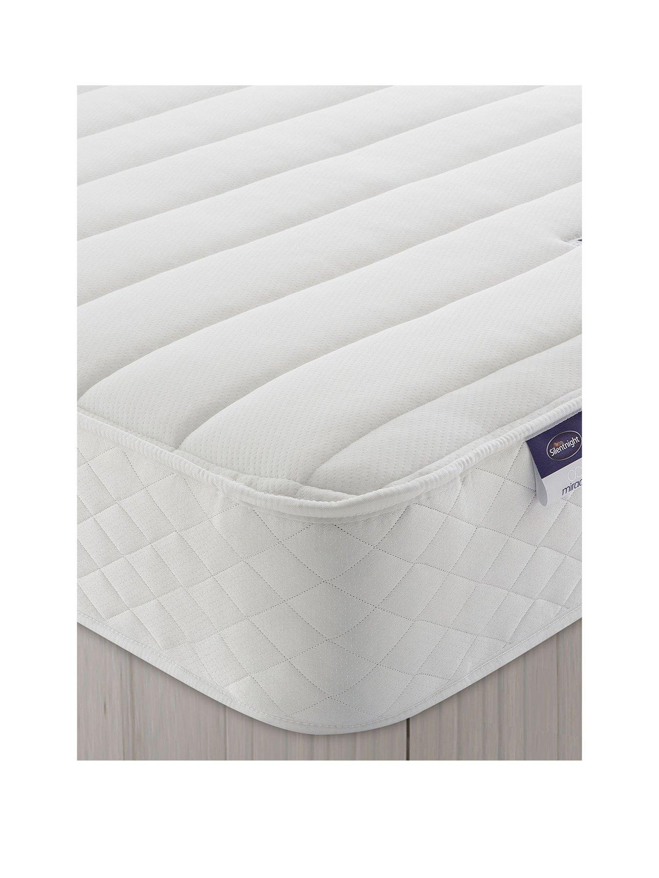  image of silentnight-miracoil-memory-mattress-medium-firm