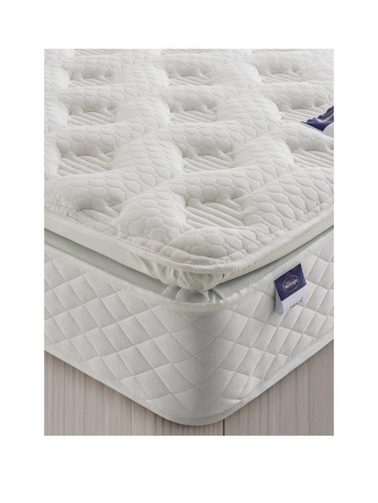 front image of silentnight-tuscany-geltex-sprung-pillowtop-mattress-medium-firm