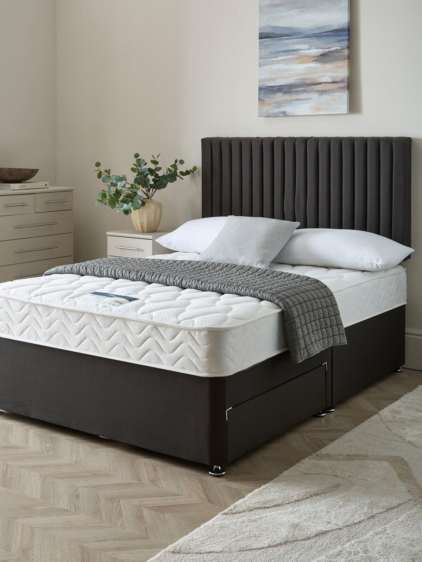 Silentnight Miracoil Mattress Divan Bed - Firm