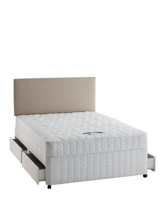 stillFront image of silentnight-miracoil-3-celine-divan-bed-with-storage-options-headboard-not-included-mediumfirm