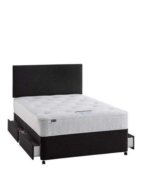 front image of silentnight-mia-eco-1000-pocket-divan-bed-with-storage-options-headboard-not-included