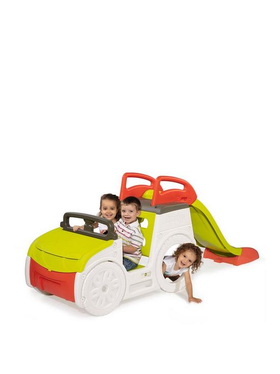 front image of smoby-adventure-car