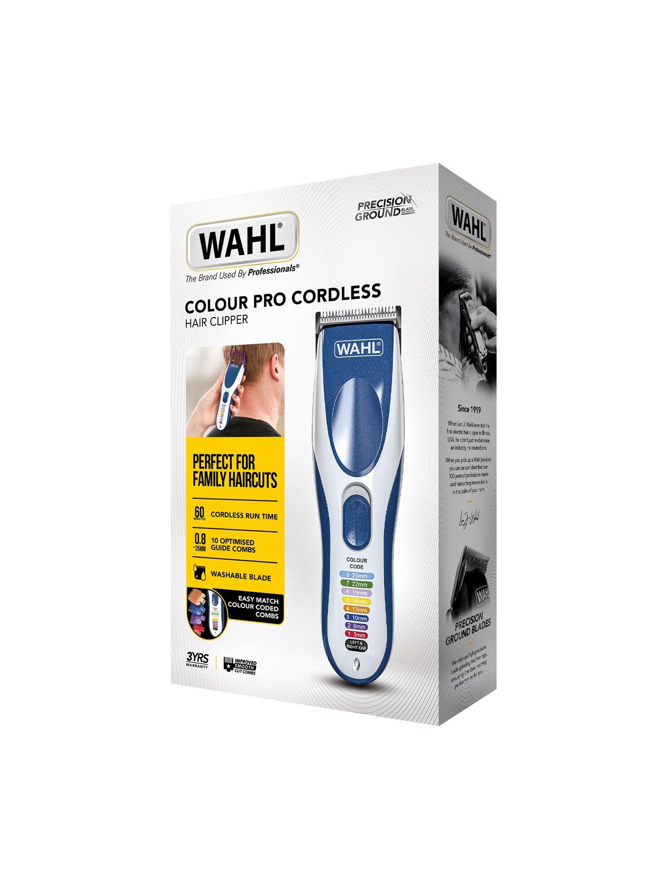 wahl cordless colour pro hair clipper in stock