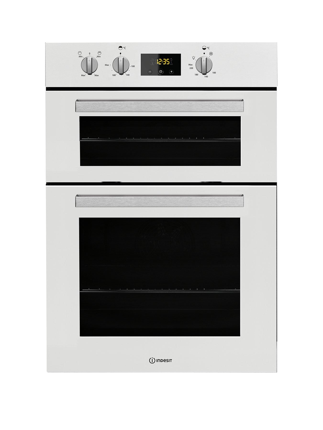 Indesit Aria IDD6340WH BuiltIn Double Electric Oven White