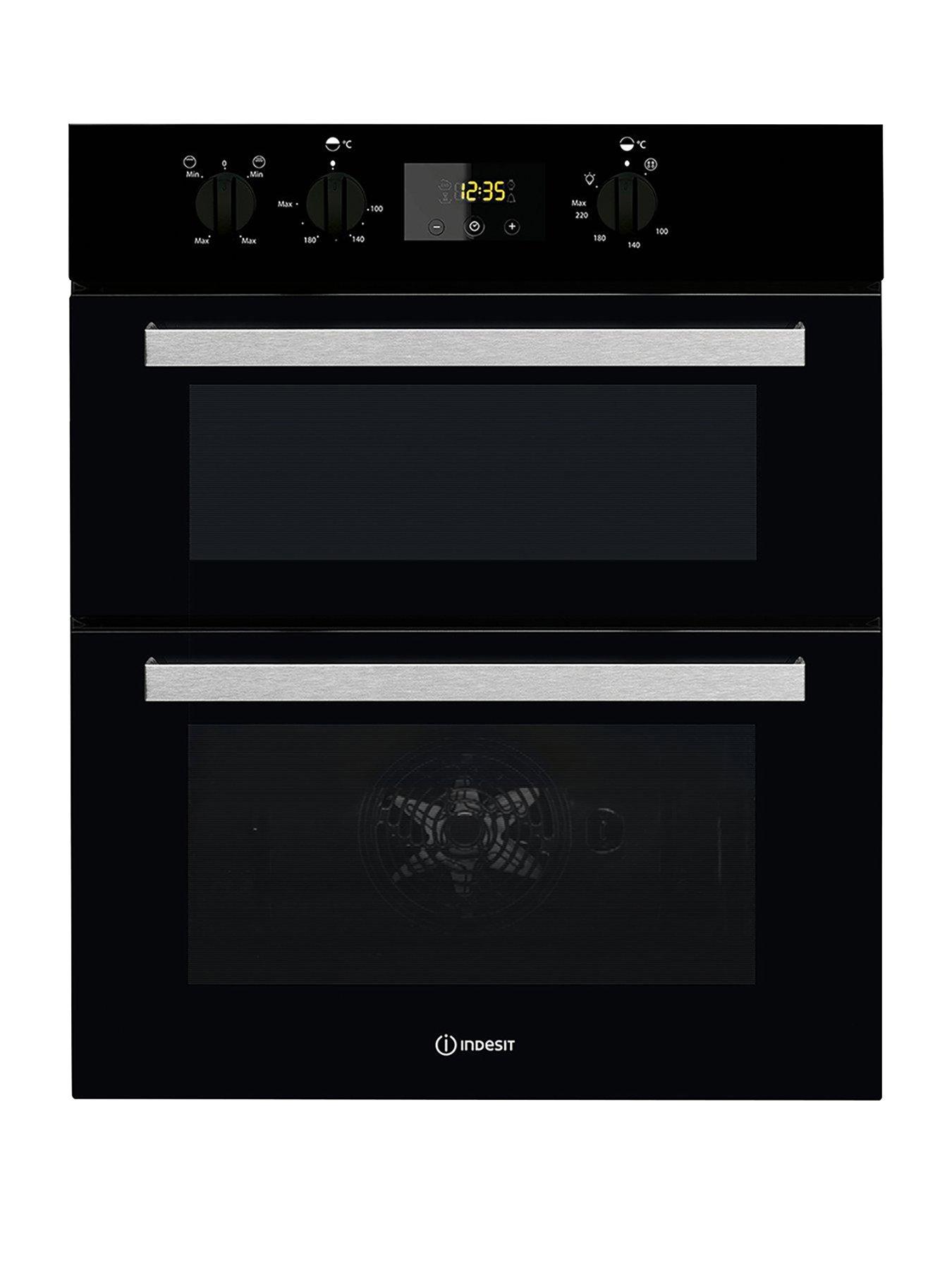 Hotpoint dd2540bl double deals oven