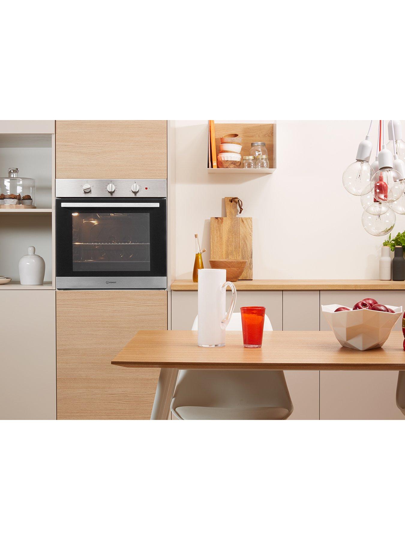stillFront image of indesit-aria-ifw6230ixuk-built-in-single-electric-oven-stainless-steel