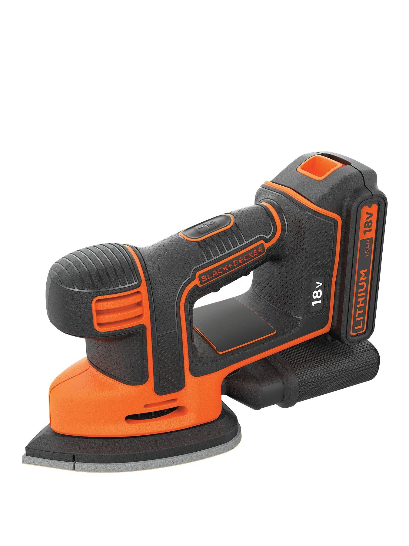 front image of black-decker-18v-cordless-mouse-detail-sander-bdcds18-gb