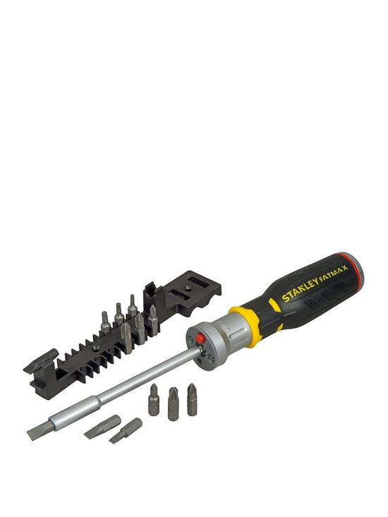 front image of stanley-fatmax-premium-led-ratchet-screwdriver-and-bits