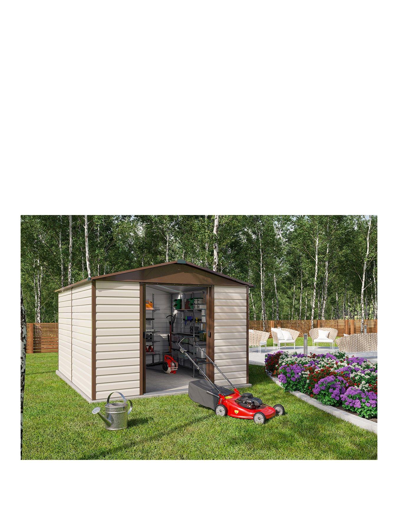 Yardmaster 9.3 x 12 ft Shiplap Metal Shed