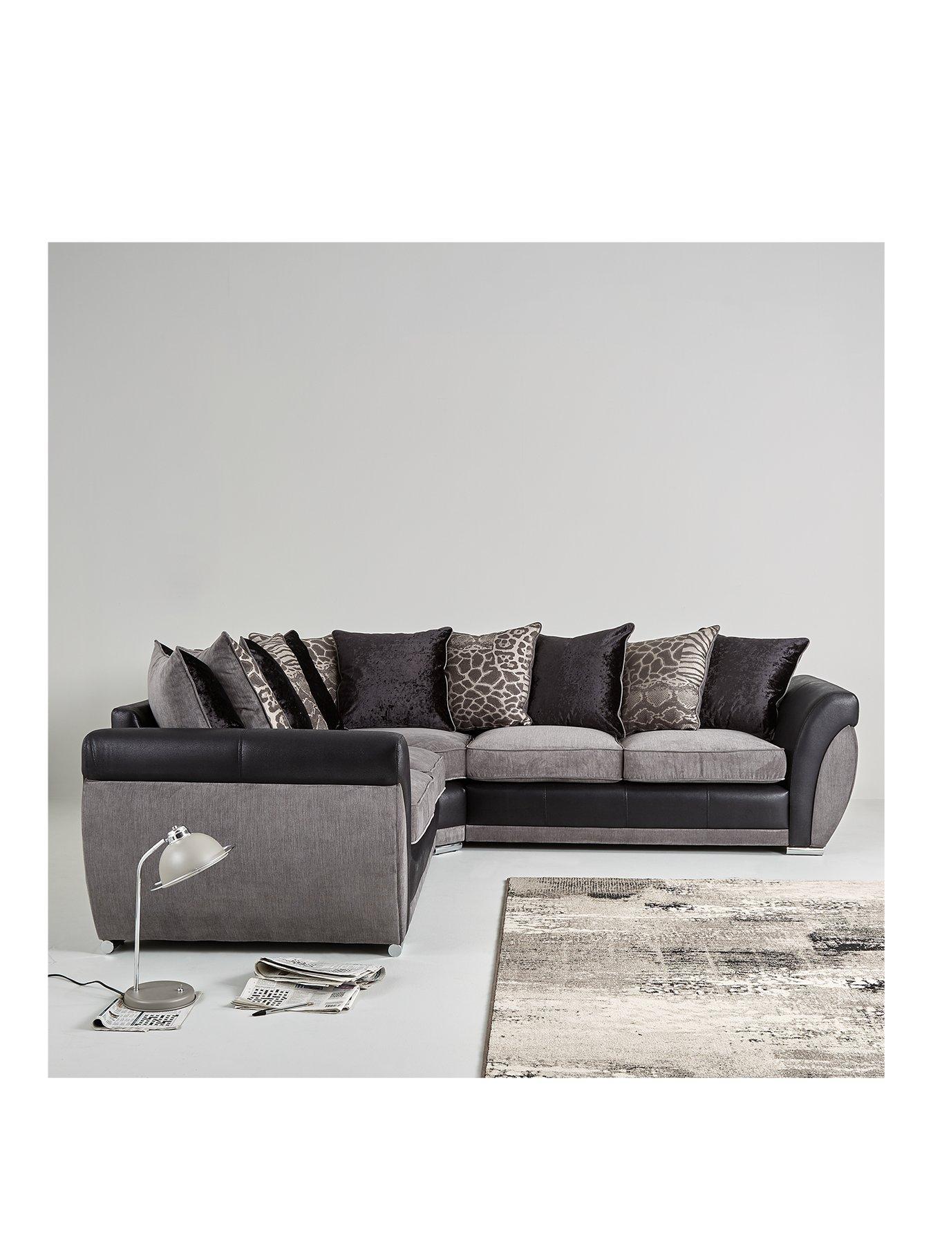 Hilton Double Arm Corner Group Sofa Littlewoods Com