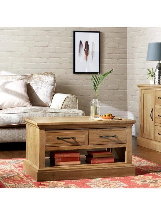 stillFront image of luxe-collection---kingston-100-solid-wood-ready-assemblednbspcoffee-table