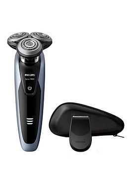 Philips   Series 9000 Wet &Amp; Dry Men'S Electric Shaver With Precision Trimmer &Amp; Travel Case S9211/12