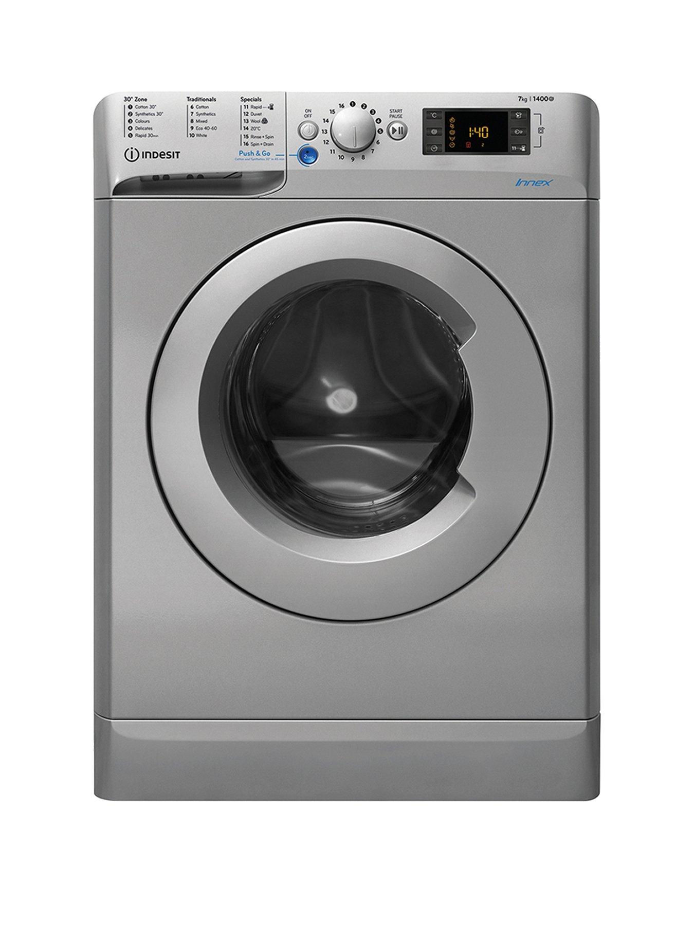 front image of indesit-innex-bwe71452sukn-7kg-load-1400-spin-washing-machine-silver