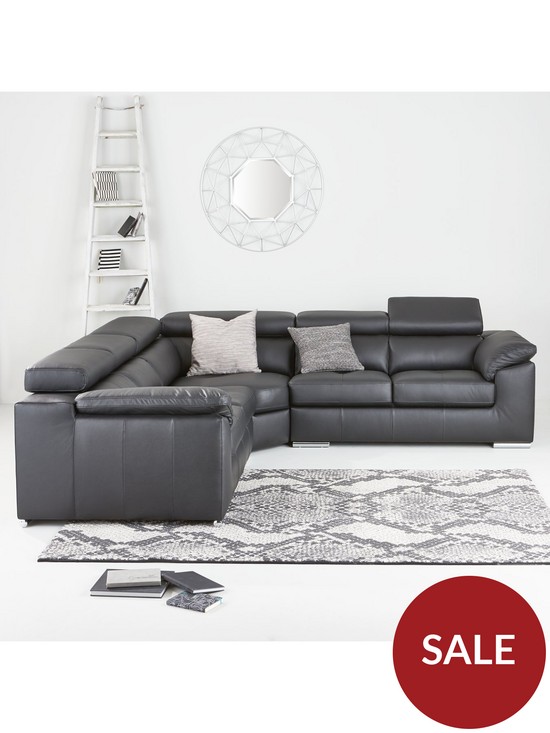 front image of very-home-brady-100-premium-leather-corner-group-sofa