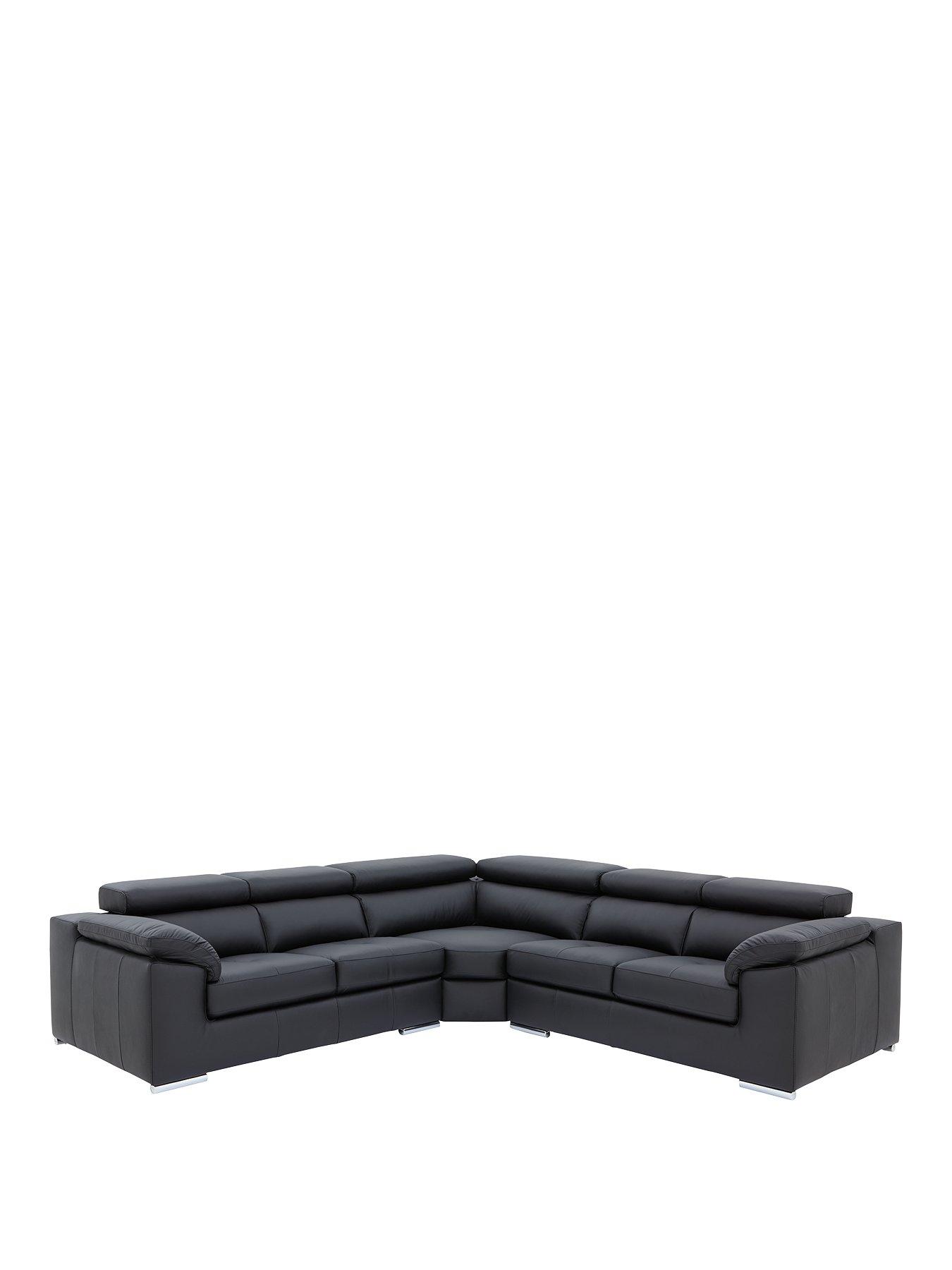  image of very-home-brady-100-premium-leather-corner-group-sofanbsp--fscreg-certified