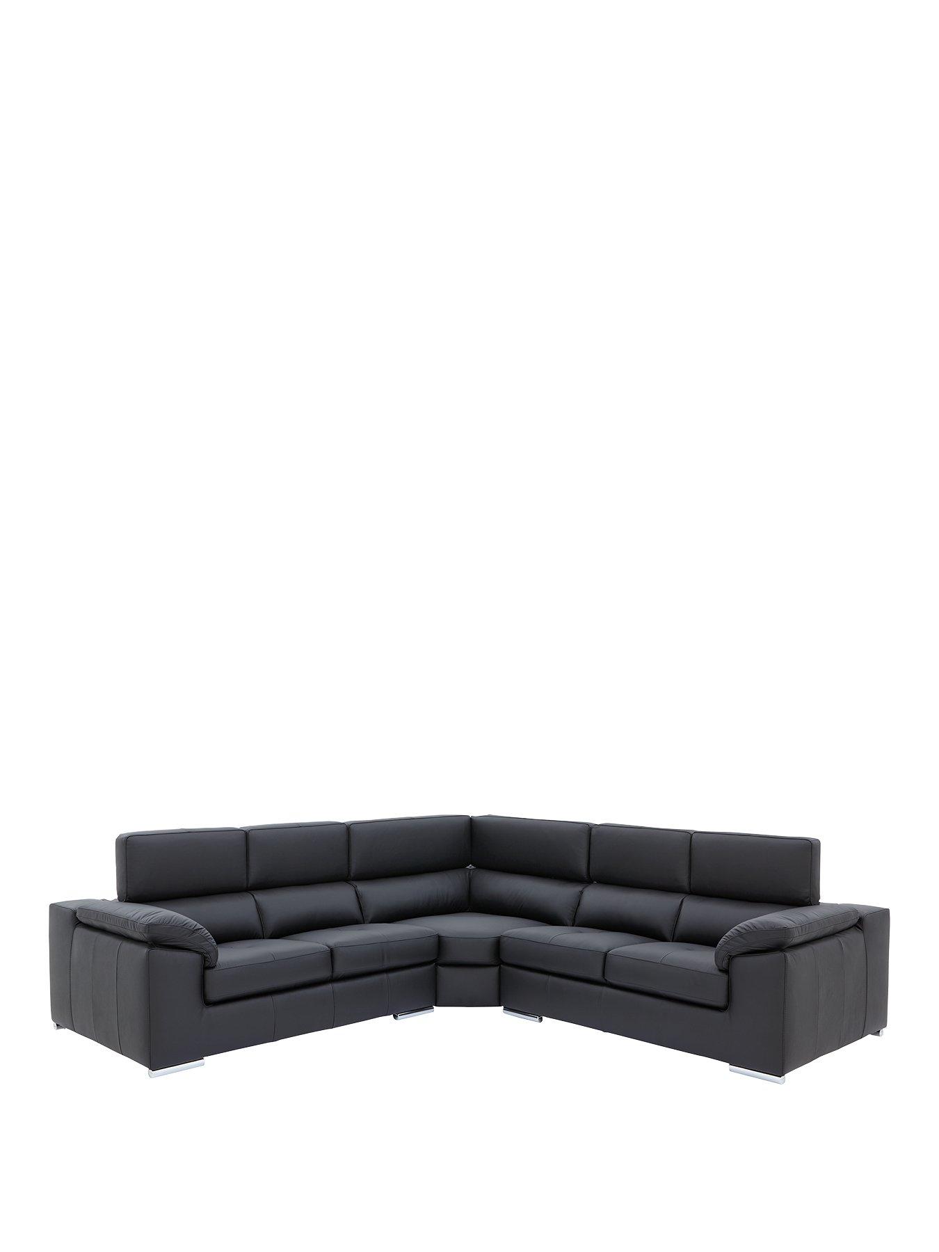  image of very-home-brady-100-premium-leather-corner-group-sofanbsp--fscreg-certified