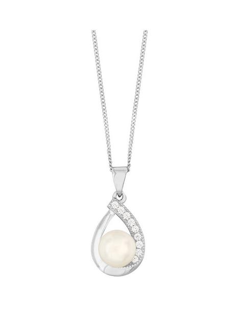 love-pearl-sterling-silver-rhodium-plated-freshwater-pearl-amp-cubic-zirconianbsppendant