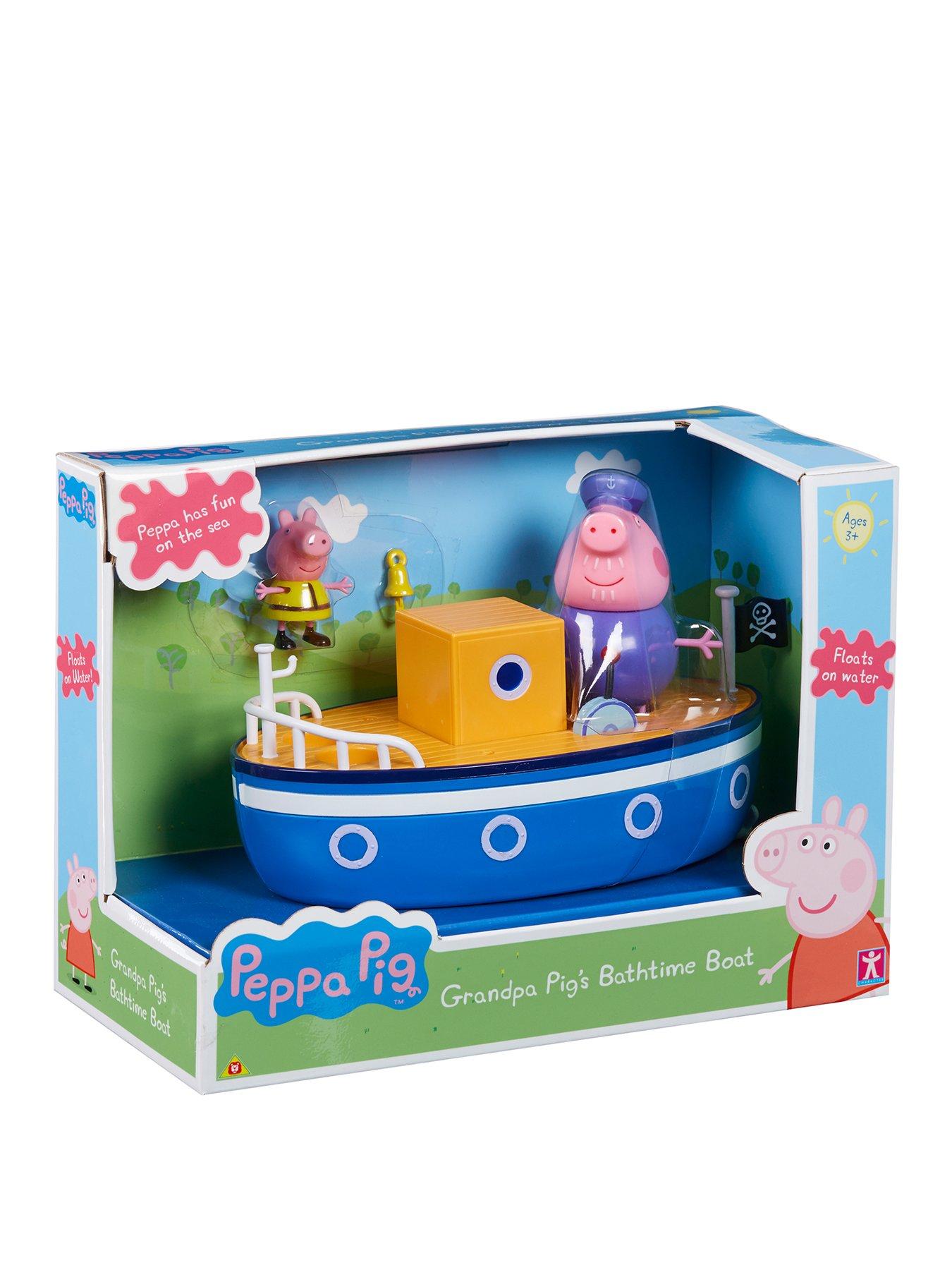 grandpa pig bathtime boat