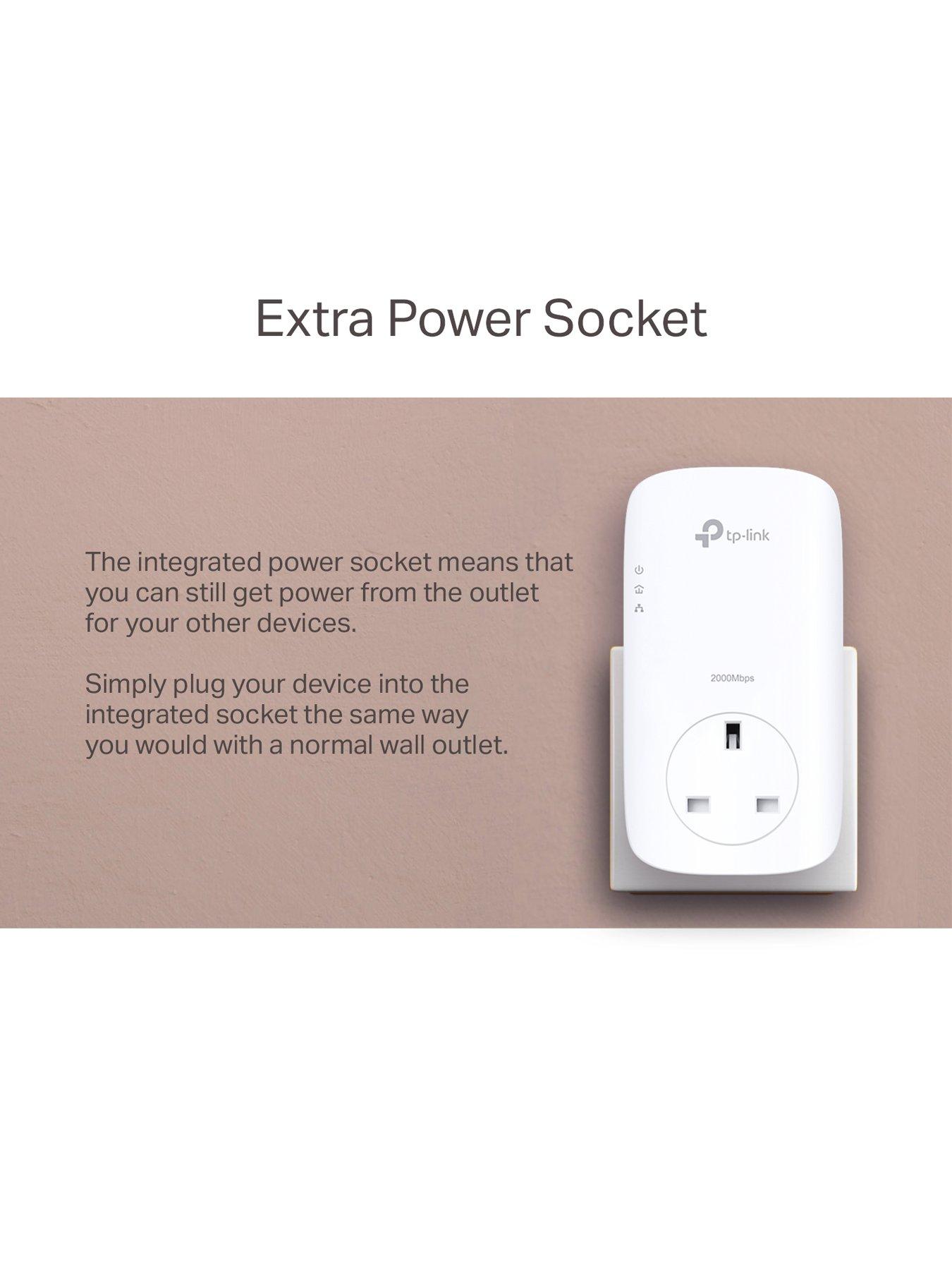  image of tp-link-tl-pa9020p-kit-av2000-powerline-kit