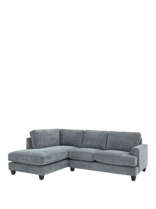 outfit image of camden-left-hand-fabric-corner-chaise-sofa