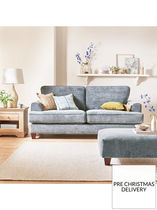 front image of camden-3-seater-fabric-sofa